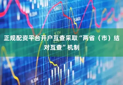 正规配资平台开户互查采取“两省（市）结对互查”机制